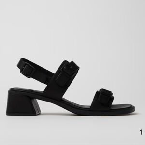 NWOT Camper Kora Sandal in black calfskin